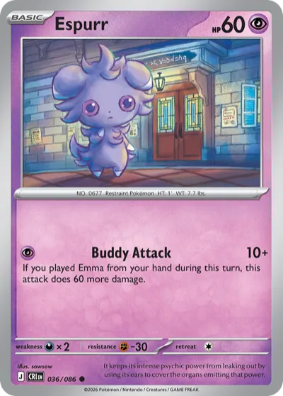 36 Espurr Chaos Rising 2026