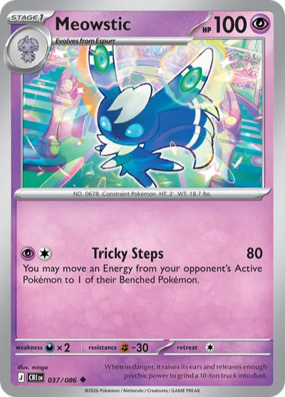 37 Meowstic Chaos Rising 2026