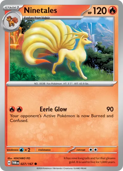 27 Ninetales Twilight Masquerade 2024