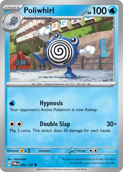 42 Poliwhirl Twilight Masquerade 2024