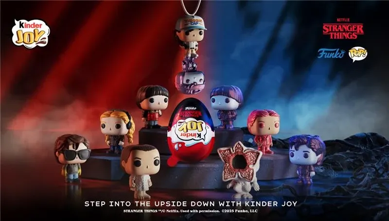 Kinder Joy Stranger Things x Funko POP! — обкладинка колекції