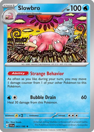 43 Slowbro Scarlet & Violet 2023