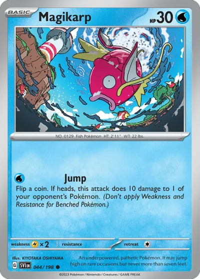 44 Magikarp Scarlet & Violet 2023