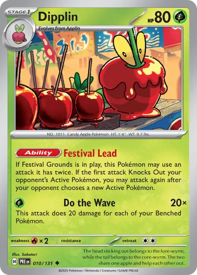 10 Dipplin Prismatic Evolutions 2025