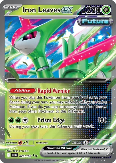 25 Iron Leaves ex Temporal Forces 2024