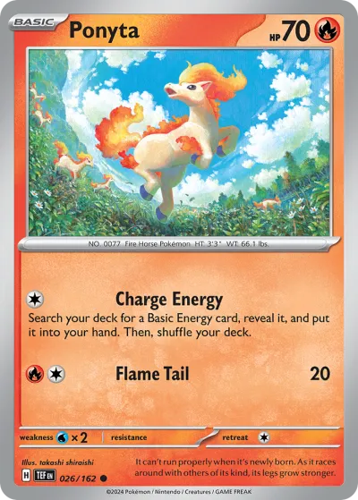 26 Ponyta Temporal Forces 2024