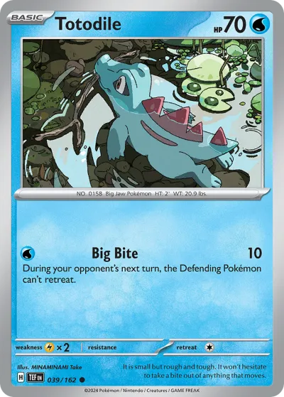 39 Totodile Temporal Forces 2024