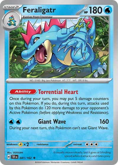 41 Feraligatr Temporal Forces 2024