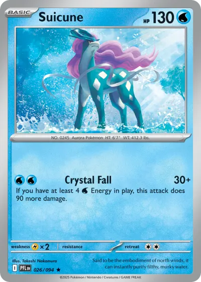 26 Suicune Phantasmal Flames 2025