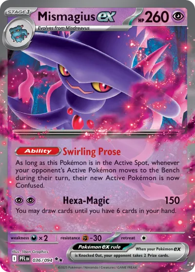 36 Mismagius ex Phantasmal Flames 2025