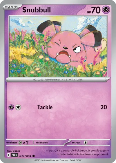 37 Snubbull Phantasmal Flames 2025