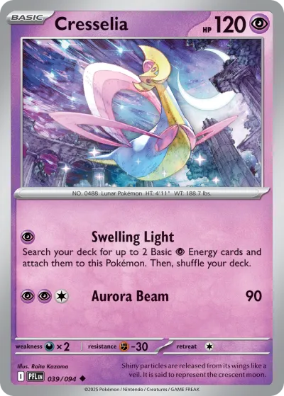 39 Cresselia Phantasmal Flames 2025