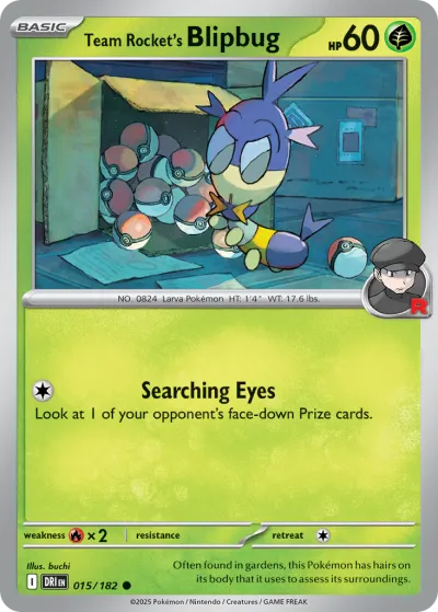 15 Team Rocket's Blipbug Destined Rivals 2025
