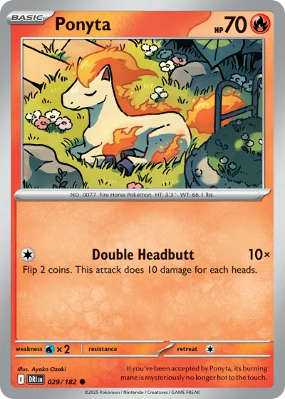 29 Ponyta Destined Rivals 2025