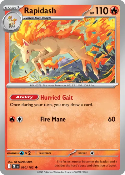 30 Rapidash Destined Rivals 2025