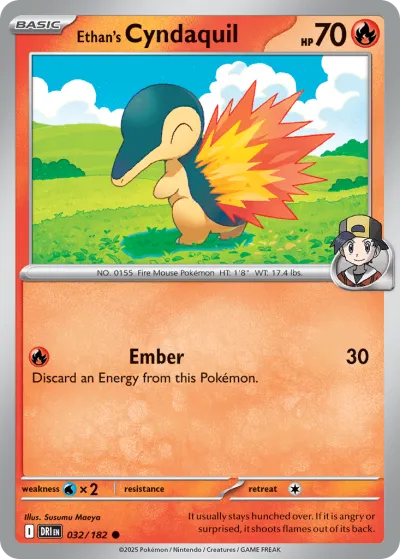 32 Ethan's Cyndaquil Destined Rivals 2025