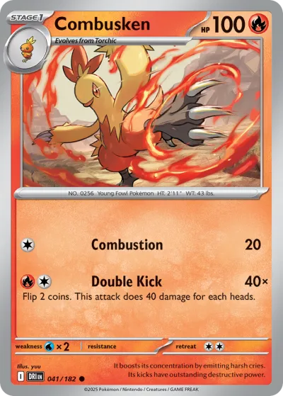 41 Combusken Destined Rivals 2025