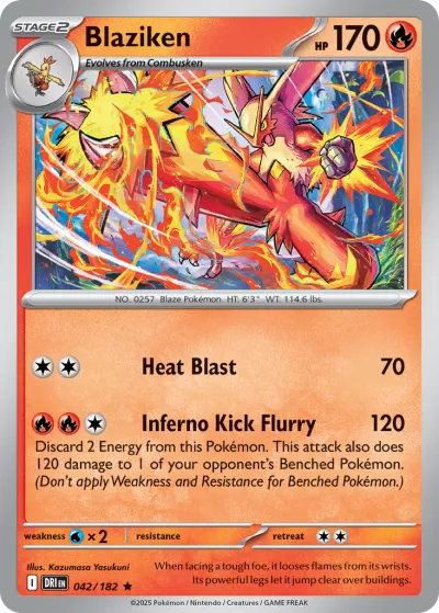 42 Blaziken Destined Rivals 2025