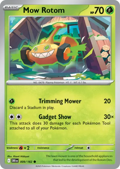 9 Mow Rotom Destined Rivals 2025