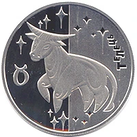 5 ₴ Телець Монети НБУ 2006 2006 5 ₴ Телець Монети НБУ 2006 2006