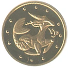 2 ₴ Козеріг (золото) Монети НБУ 2007 2007 2 ₴ Козеріг (золото) Монети НБУ 2007 2007