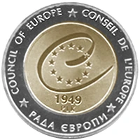 5 ₴ Рада Європи Монети НБУ 2009 2009 5 ₴ Рада Європи Монети НБУ 2009 2009