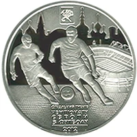 5 ₴ ЄВРО 2012, Харків Монети НБУ 2011 2011 5 ₴ ЄВРО 2012, Харків Монети НБУ 2011 2011