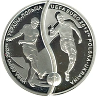 10 ₴ ЄВРО 2012 Монети НБУ 2012 2012