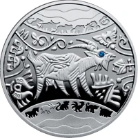 5 ₴ Рік Кози Монети НБУ 2014 2014 5 ₴ Рік Кози Монети НБУ 2014 2014