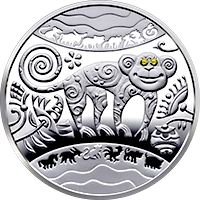 5 ₴ Рік Мавпи Монети НБУ 2015 2015 5 ₴ Рік Мавпи Монети НБУ 2015 2015