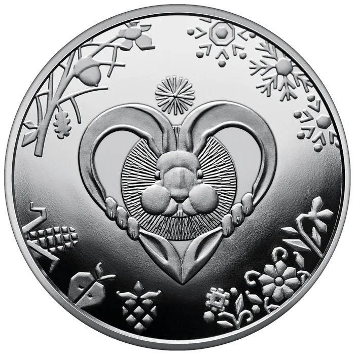 5 ₴ Рік Кота (Кролика) Монети НБУ 2022 2022