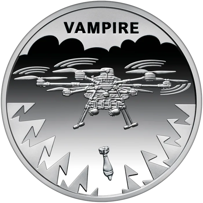 5 ₴ БПЛА Vampire Українська бавовна