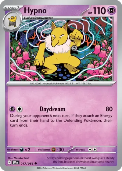17 Hypno Shrouded Fable 2024