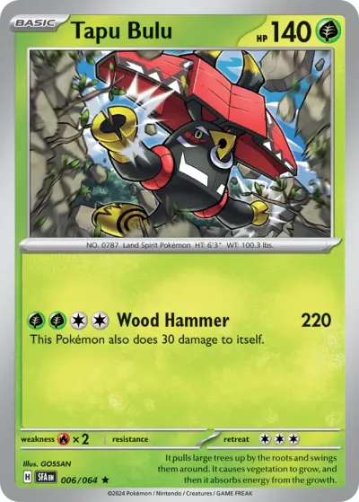 6 Tapu Bulu Shrouded Fable 2024