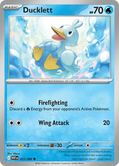 25 Ducklett White Flare 2025