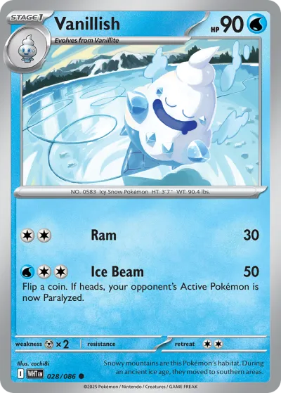 28 Vanillish White Flare 2025