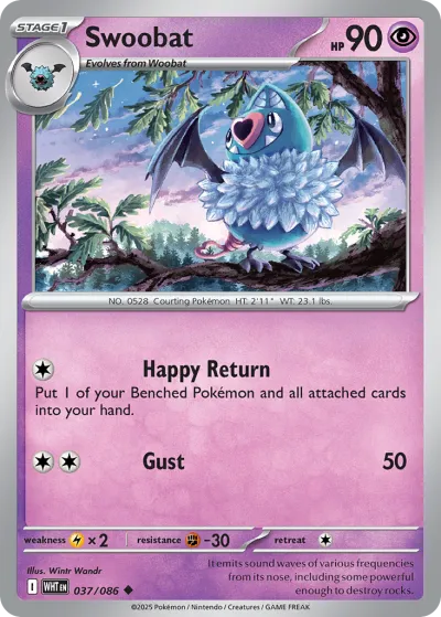37 Swoobat White Flare 2025
