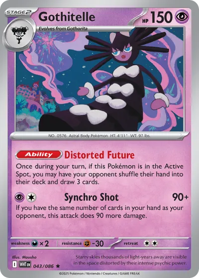 43 Gothitelle White Flare 2025
