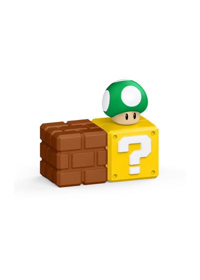 VQ422A Цегляний блок з грибом Kinder Joy Super Mario 2025