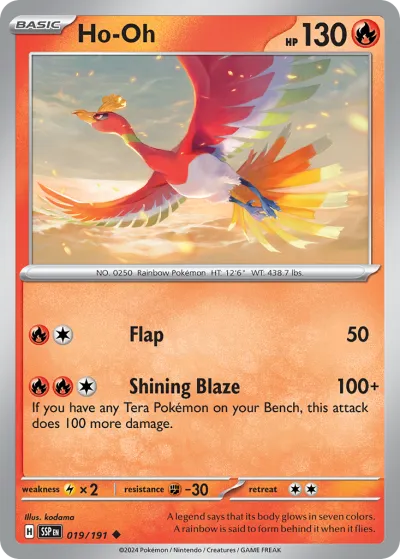 19 Ho-Oh Surging Sparks 2024