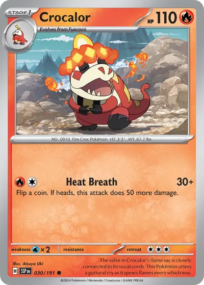 30 Crocalor Surging Sparks 2024