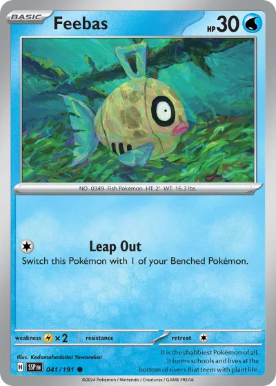 41 Feebas Surging Sparks 2024
