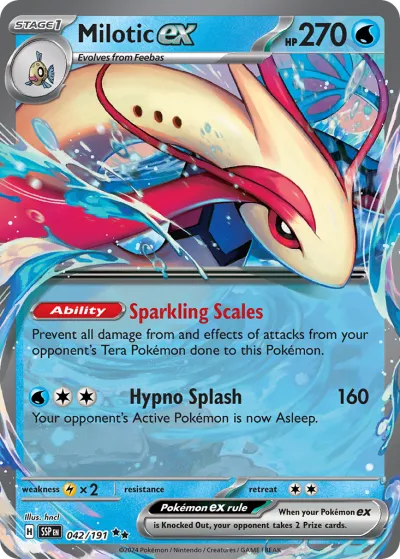42 Milotic ex Surging Sparks 2024