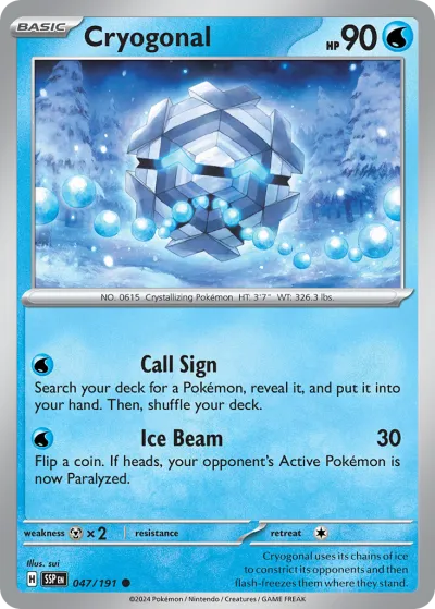 47 Cryogonal Surging Sparks 2024