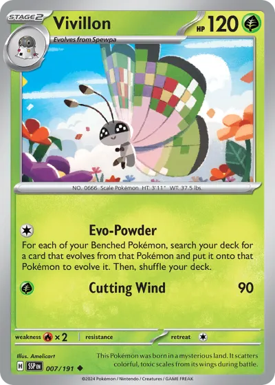 7 Vivillon Surging Sparks 2024