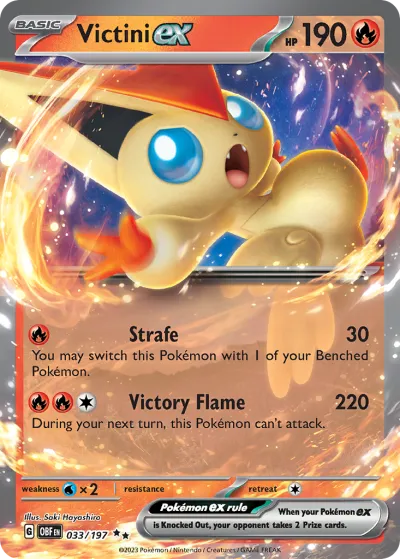 33 Victini ex Obsidian Flames 2023