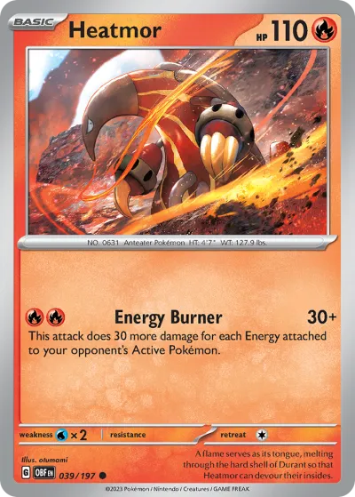 39 Heatmor Obsidian Flames 2023