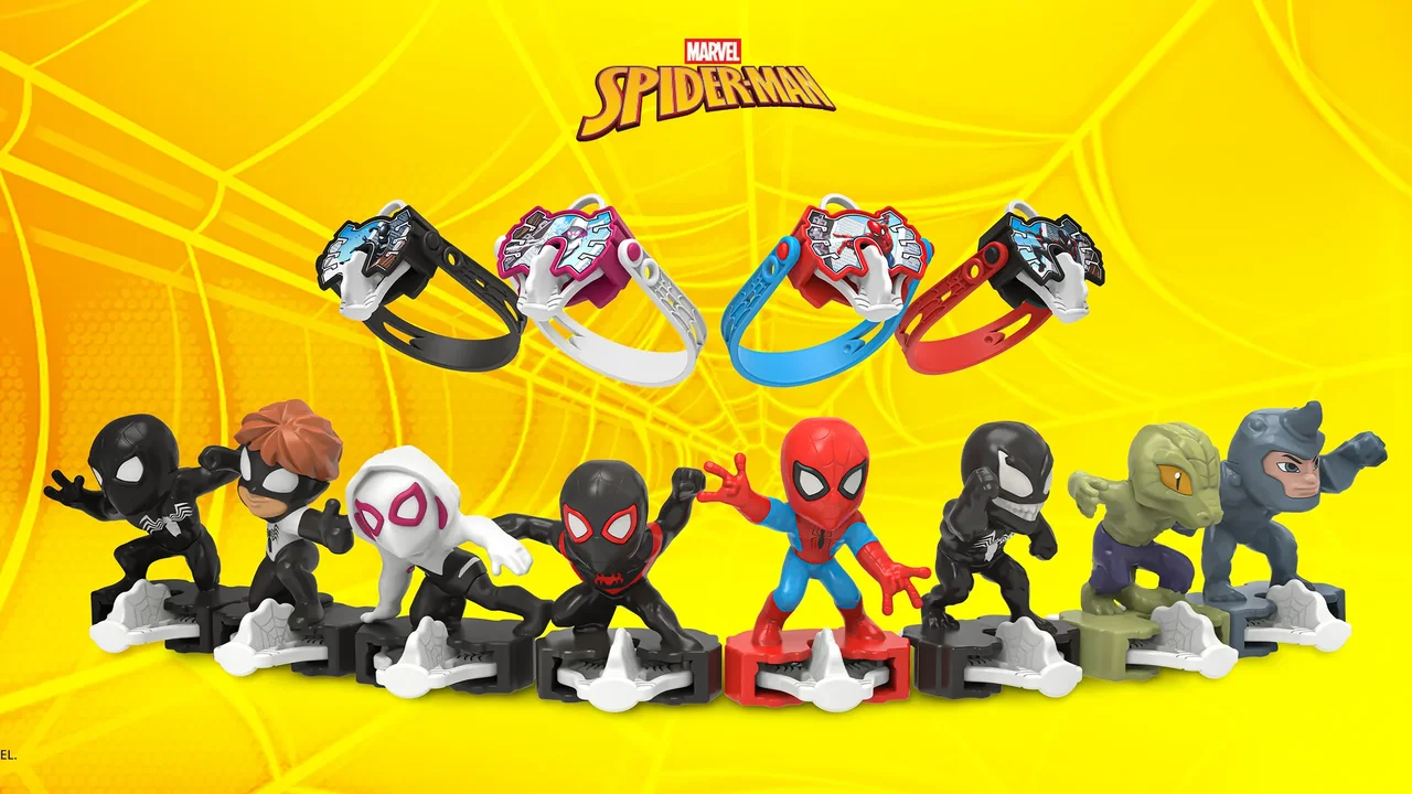 Kinder Joy Spider-Man (2026) — обкладинка колекції